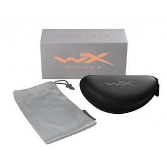 Brýle Wiley X  Boss Captivate Polarized - Blue Mirror - Smoke Grey/Matte Black