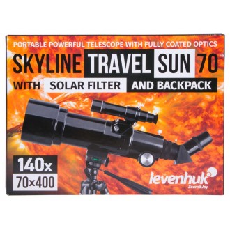 Hvězdářský dalekohled Levenhuk Skyline Travel Sun 70