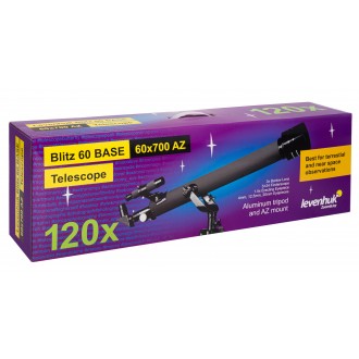 Hvězdářský dalekohled Levenhuk Blitz 60 BASE