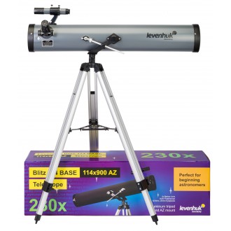 Hvězdářský dalekohled Levenhuk Blitz 114 BASE