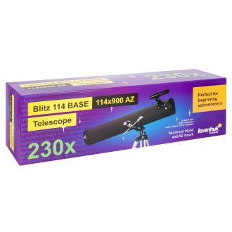 Hvězdářský dalekohled Levenhuk Blitz 114 BASE