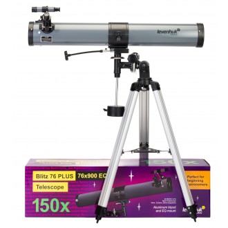 Hvězdářský dalekohled Levenhuk Blitz 76 PLUS