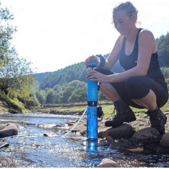 Filtrační láhev Lifesaver LIBERTY - MODRÁ