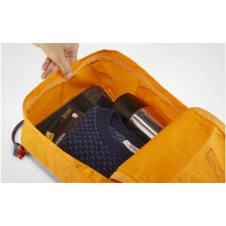 Batoh Fjällräven Kanken Rainbow WARM YELLOW-RAINBOW PATTERN