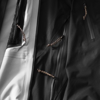 Bunda Fjällräven Keb Eco-Shell Jacket Black