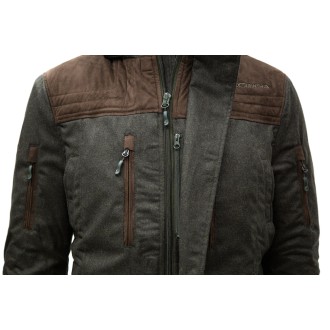 Bunda Carinthia G-Loft Loden Parka 2.0, olivová