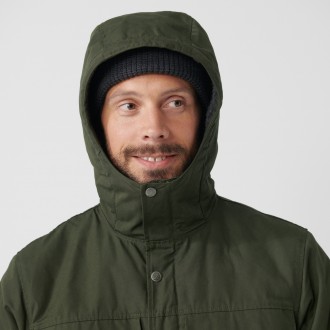 Bunda Fjällräven Greenland Winter Jacket M Green-Dark Grey