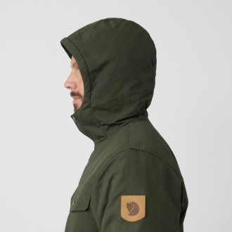 Bunda Fjällräven Greenland Winter Jacket M Green-Dark Grey