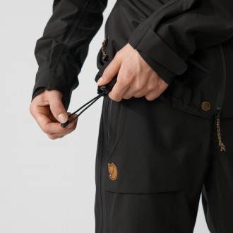 Bunda Fjällräven Keb Eco-Shell Jacket W Black
