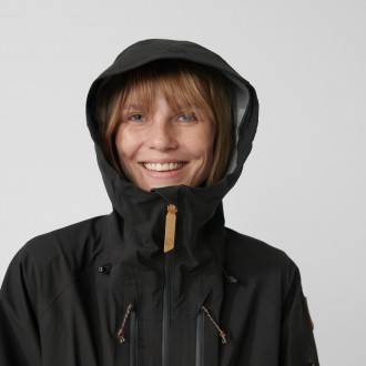 Bunda Fjällräven Keb Eco-Shell Jacket W Black