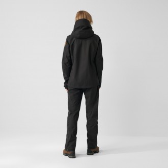 Bunda Fjällräven Keb Eco-Shell Jacket W Black