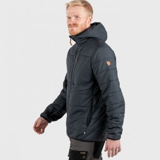 Bunda Fjällräven Keb Padded Hoodie M Deep Forest