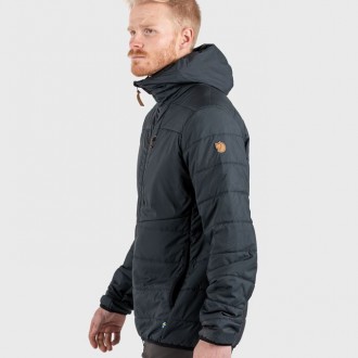 Bunda Fjällräven Keb Padded Hoodie M Deep Forest