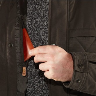 Bunda Fjällräven Övik Wool Padded Jacket M Dark Navy