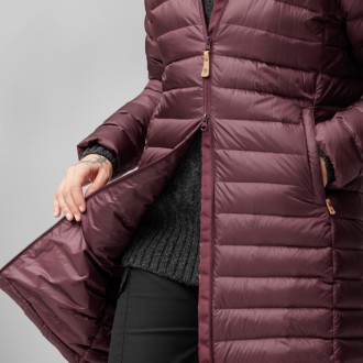 Bunda Fjällräven Snow Flake Parka Woman Black