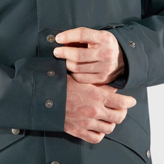 Bunda Fjällräven Visby 3 in 1 Jacket M Black