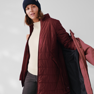 Bunda Fjällräven Visby 3 in 1 Jacket Woman  Dark Navy