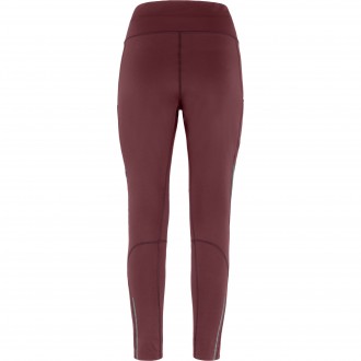 Legíny Fjällräven Abisko Värm Trekking Tights W Port-Iron Grey