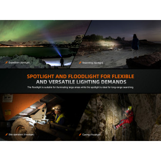 Nabíjecí čelovka Fenix HM75R