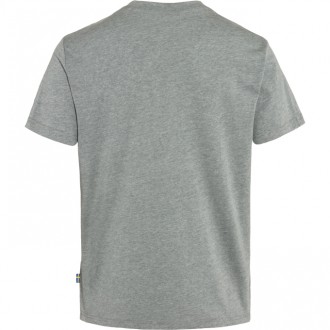 Triko Fjällräven Fox Boxy Logo Tee Woman Grey-Melange