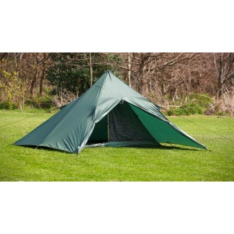 Vnitřní stan Superlight Solo Mesh Tent, DD Hammocks, 1 Dobrodruh, oliva zelená